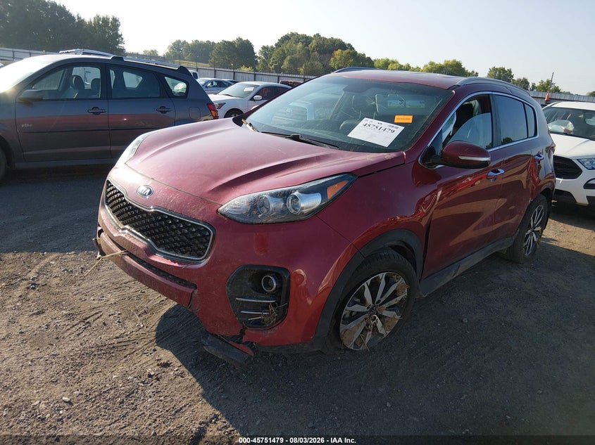 Vin: kndpn3ac8j7479299, lot: 46250201, kia sportage ex 20182
