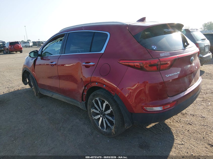 Vin: kndpn3ac8j7479299, lot: 46250201, kia sportage ex 20183