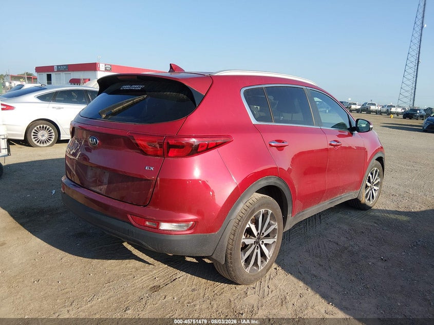 Vin: kndpn3ac8j7479299, lot: 46250201, kia sportage ex 20184
