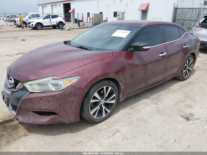 Vin: 1n4aa6ap6jc381424, lot: 46250204, nissan maxima 3.5 sv 20182
