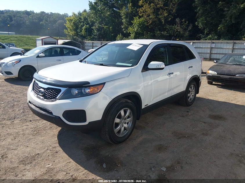 Vin: 5xyktca64cg254734, lot: 46250214, kia sorento lx 20122