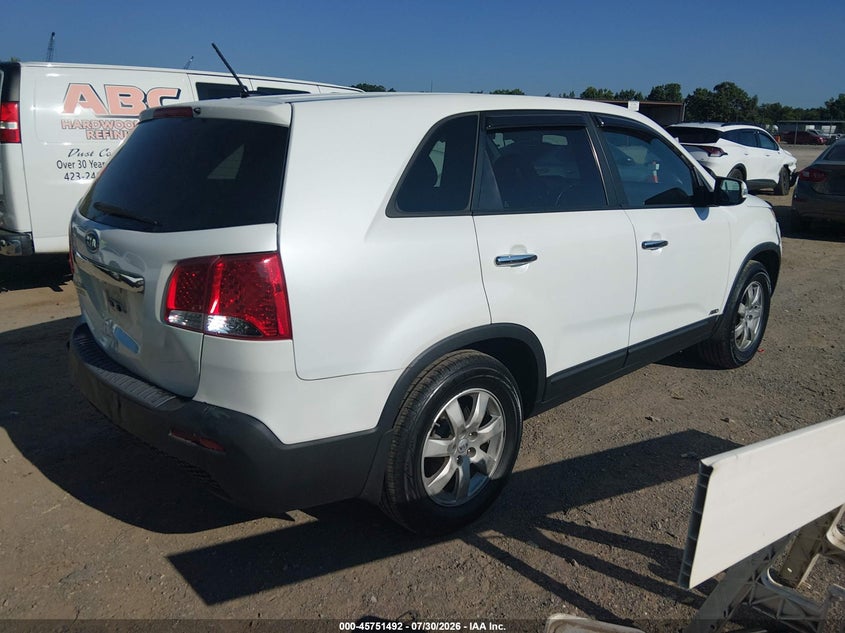 Vin: 5xyktca64cg254734, lot: 46250214, kia sorento lx 20124
