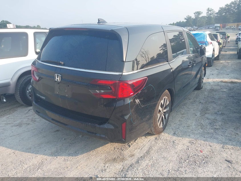Vin: 5fnrl6h6xtb033488, lot: 46250217, honda odyssey ex-l 20264