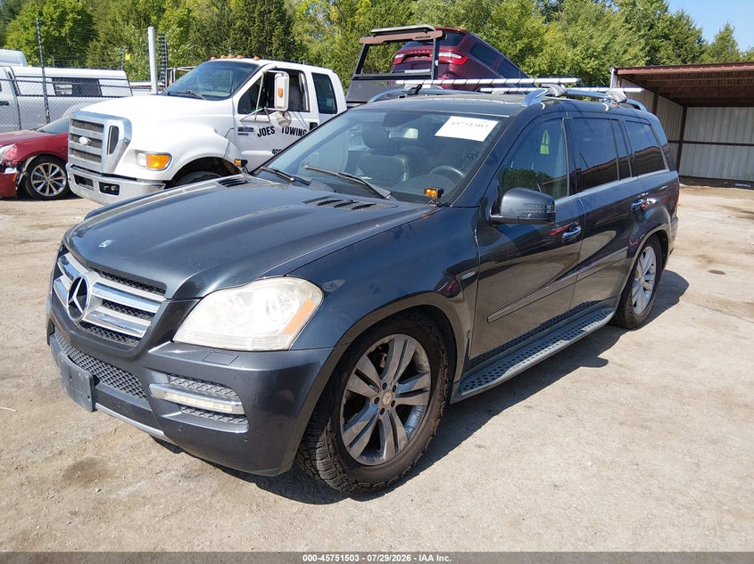 2012 MERCEDES-BENZ GL 350 BLUETEC auction photo 2