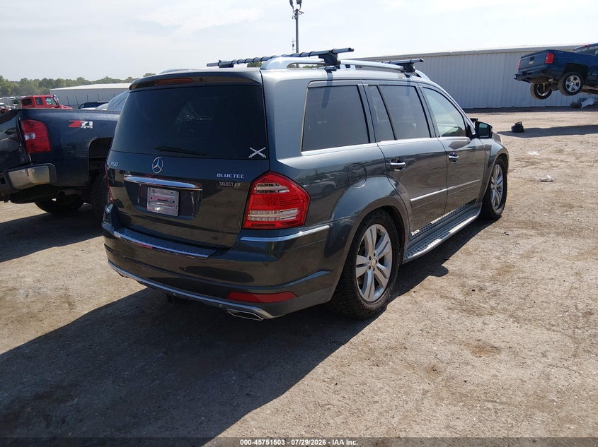 2012 MERCEDES-BENZ GL 350 BLUETEC auction photo 4