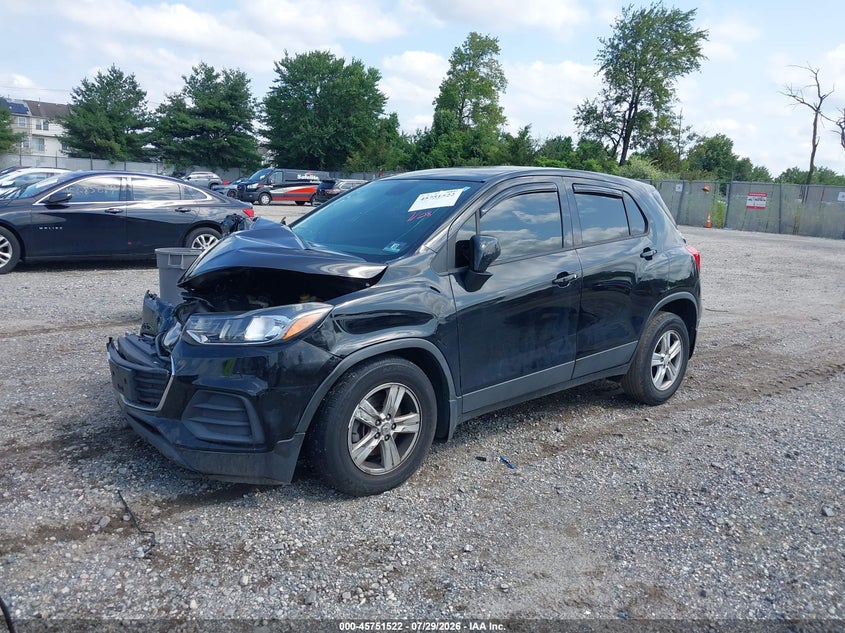 Vin: 3gncjksb6kl403160, lot: 46250244, chevrolet trax ls 20192