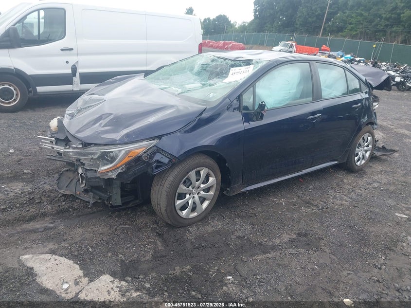 2021 Toyota Corolla, Rollover, IAAI, VIN 5YFEPMAE2MP183755 — photo 2
