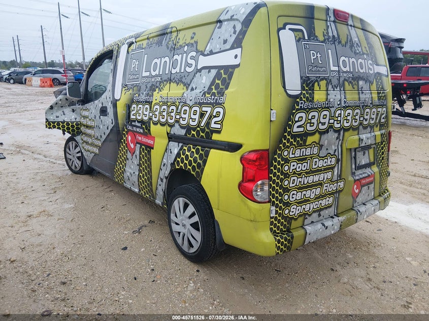 Vin: 3n6cm0kn7hk693337, lot: 46250248, nissan nv200 sv 20173