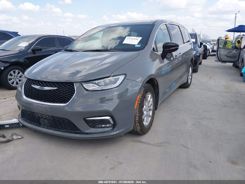 Vin: 2c4rc1bg2sr530753, lot: 46250263, chrysler pacifica select 20252