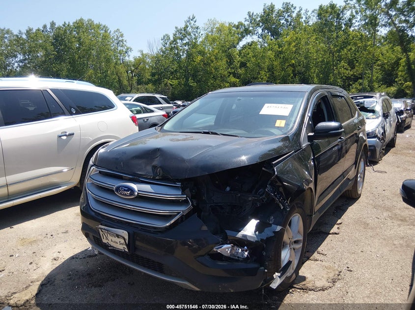Vin: 2fmtk4j86fbb44609, lot: 46250268, ford edge sel 20152