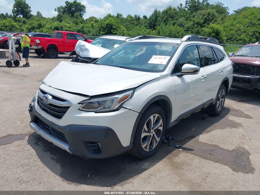 Vin: 4s4btgpd7m3205395, lot: 46250273, subaru outback touring xt 20212
