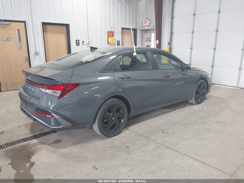 Vin: kmhlm4dg6tu227699, lot: 46250275, hyundai elantra sel sport 20264
