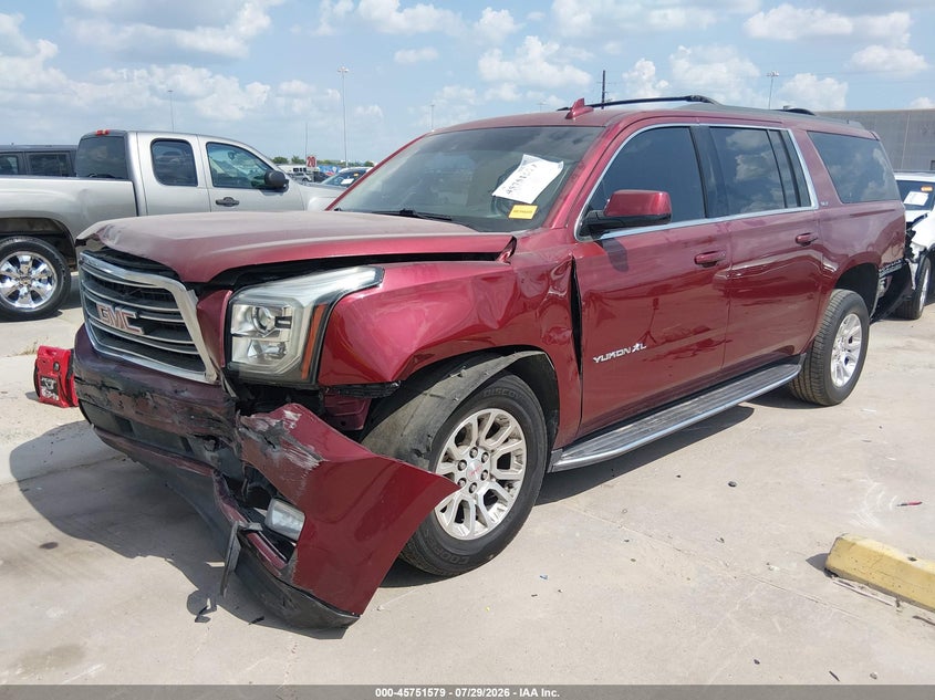 Vin: 1gks2gkc7hr375818, lot: 46250301, gmc yukon xl slt 20172