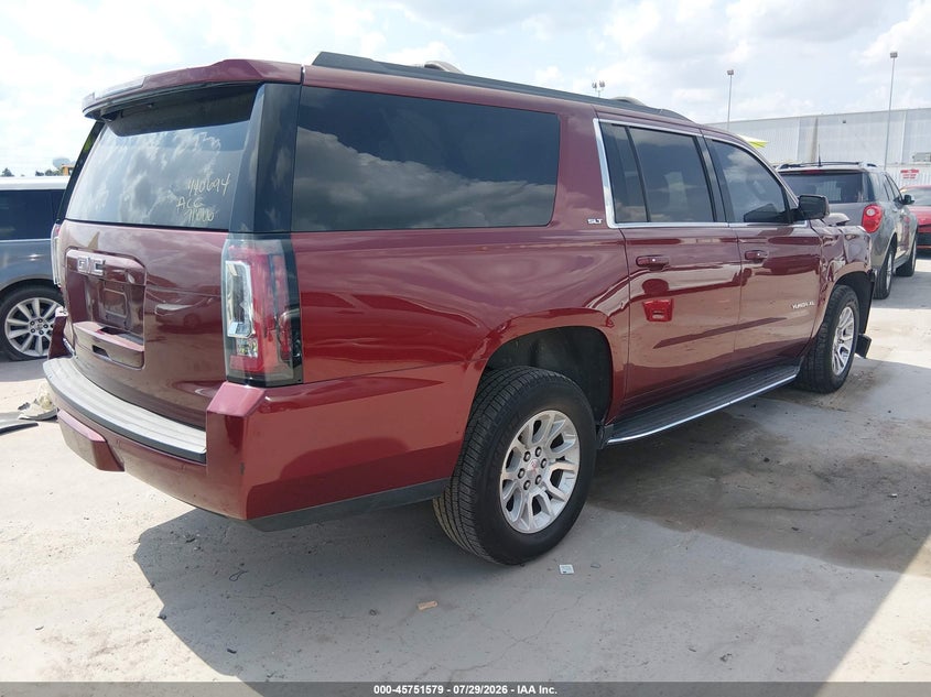 Vin: 1gks2gkc7hr375818, lot: 46250301, gmc yukon xl slt 20174