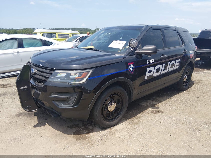 Vin: 1fm5k8ar1kgb28989, lot: 46250340, ford police interceptor utility 20192