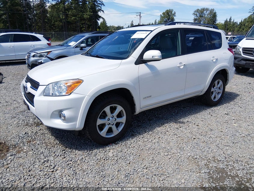 Vin: 2t3dk4dv3cw078152, lot: 46250348, toyota rav4 limited v6 20122