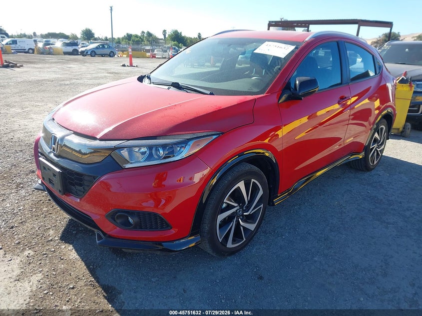 Vin: 3czru5h10kg700244, lot: 46250354, honda hr-v sport 20192