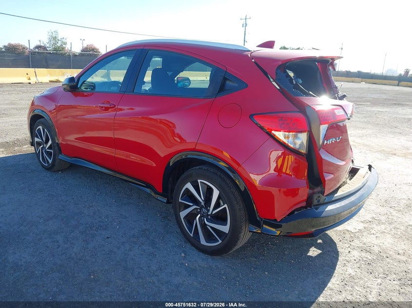 Vin: 3czru5h10kg700244, lot: 46250354, honda hr-v sport 20193