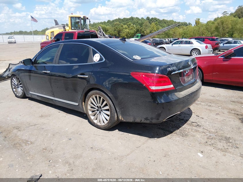 2016 HYUNDAI EQUUS auction photo 3