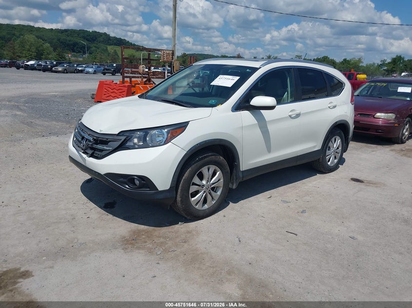 Vin: 5j6rm4h72cl070259, lot: 46250368, honda cr-v ex-l 20122