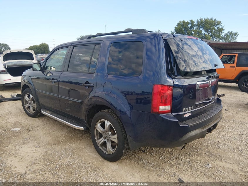 Vin: 5fnyf4h42eb002048, lot: 46250388, honda pilot ex 20143