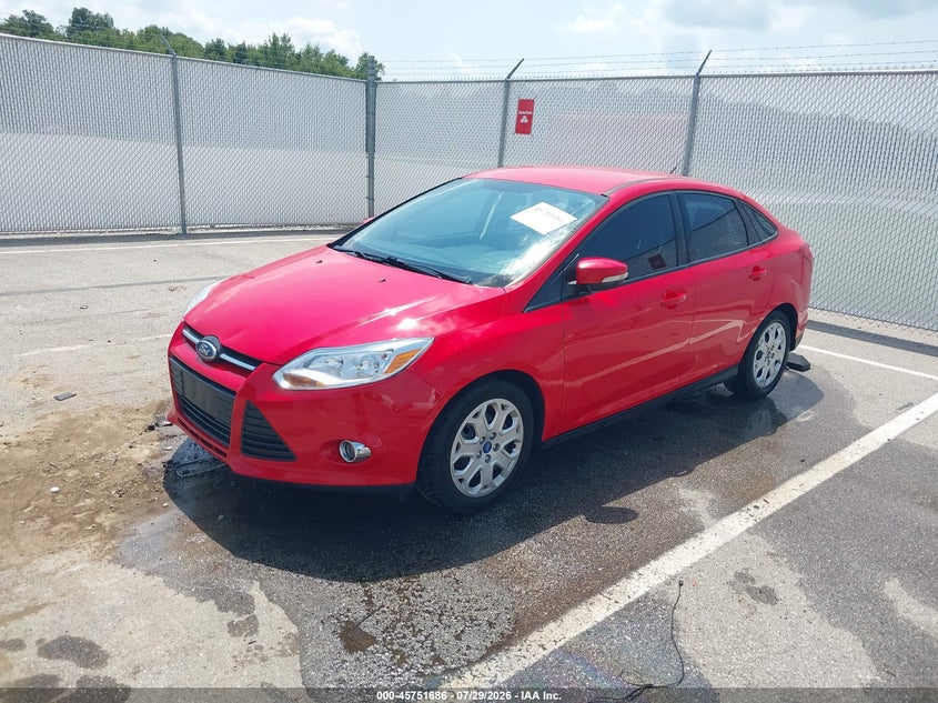 Vin: 1fahp3f21cl234116, lot: 46250408, ford focus se 20122