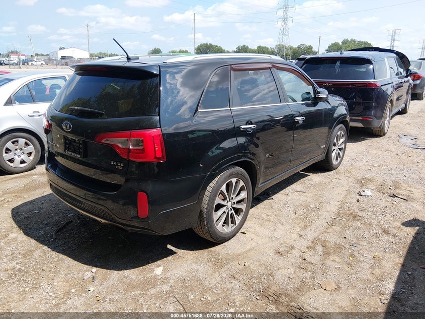 Vin: 5xykwda79eg432078, lot: 46250409, kia sorento sx v6 20144