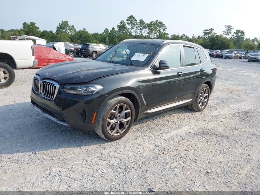 Vin: wbx47dp0xrn263528, lot: 46250411, bmw x3 sdrive30i 20242