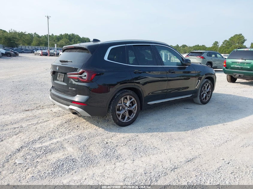 Vin: wbx47dp0xrn263528, lot: 46250411, bmw x3 sdrive30i 20244