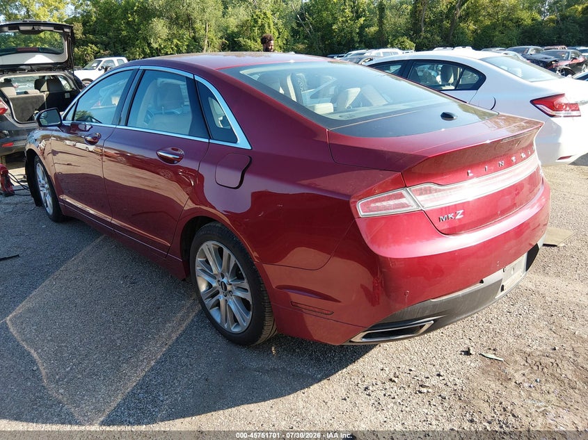 Vin: 3ln6l2lu6gr628212, lot: 46250423, lincoln mkz hybrid 20163