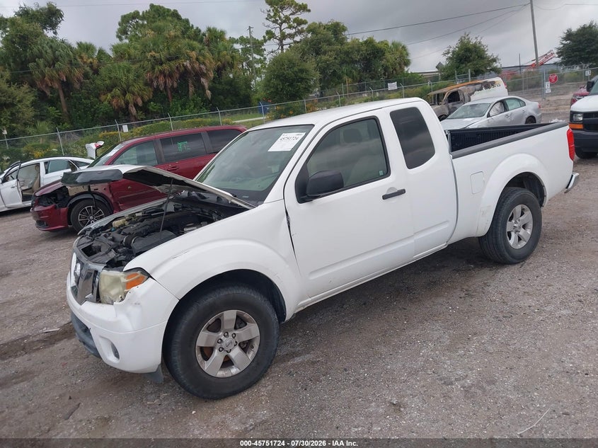 Vin: 1n6ad0cu4cc433599, lot: 46250446, nissan frontier sv 20122