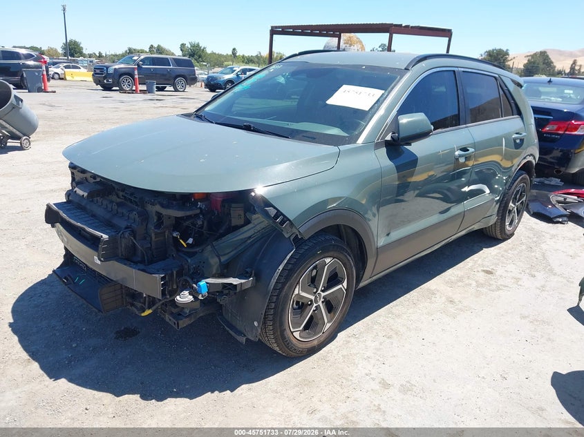 Vin: kndcr3le3p5107004, lot: 46250455, kia niro ex 20232