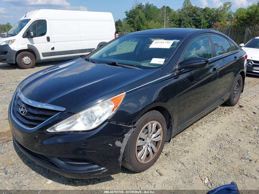 Vin: 5npeb4ac7bh307283, lot: 46250457, hyundai sonata gls 20112