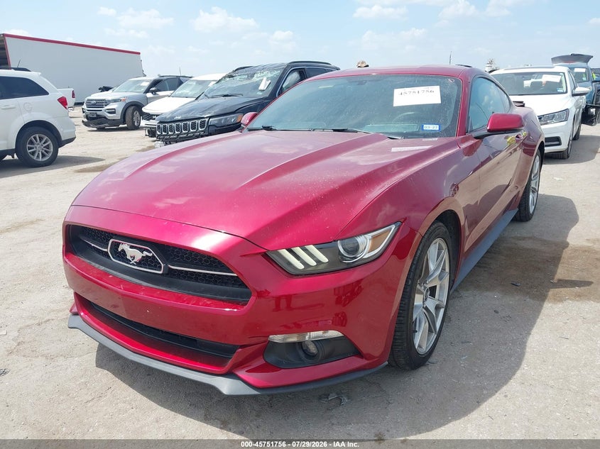 Vin: 1fa6p8th7f5386584, lot: 46250479, ford mustang ecoboost 20152