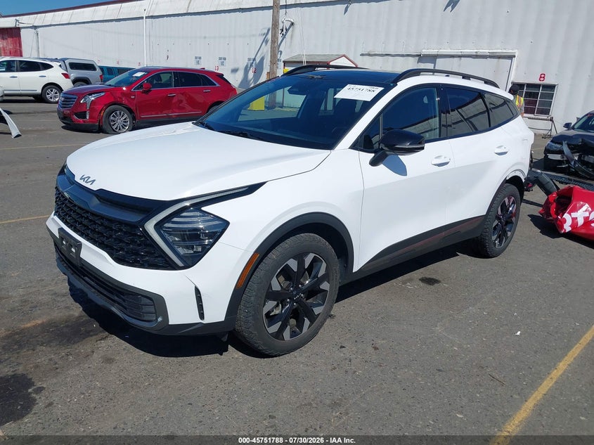 Vin: 5xyk6cdf4rg157979, lot: 46250510, kia sportage x-line 20242
