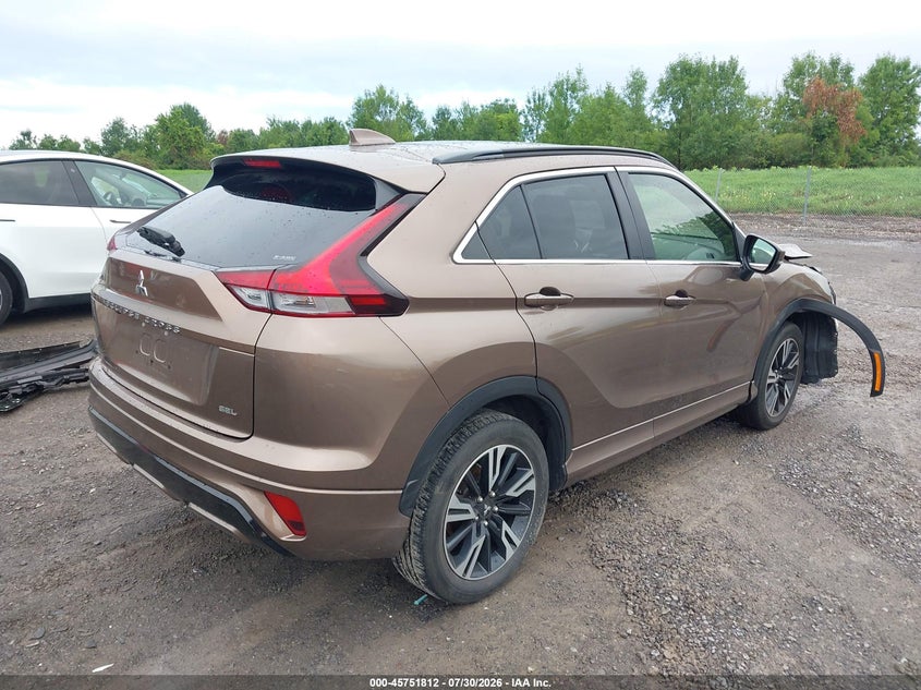 Vin: ja4atwaaxpz004160, lot: 46250534, mitsubishi eclipse cross se s-awc/sel s-awc 20234