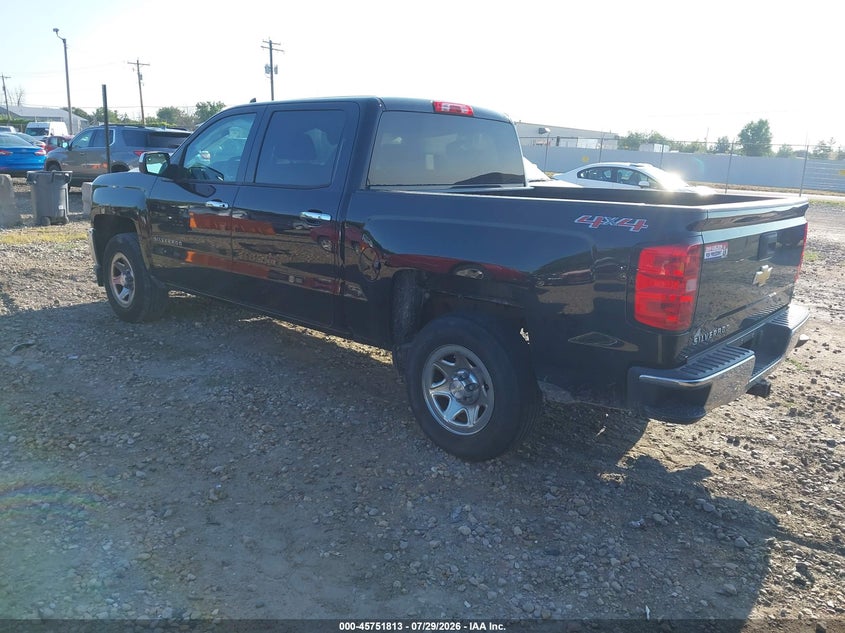Vin: 3gcukneh6hg221875, lot: 46250535, chevrolet silverado 1500 ls 20173