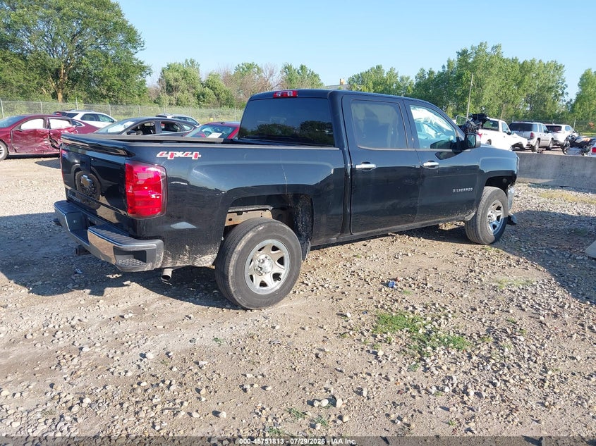 Vin: 3gcukneh6hg221875, lot: 46250535, chevrolet silverado 1500 ls 20174