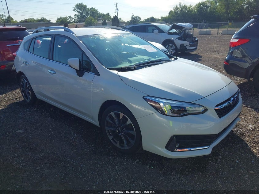 Vin: 4s3gtat62p3715303, lot: 46250554, subaru impreza limited 5-door 2023 img_1