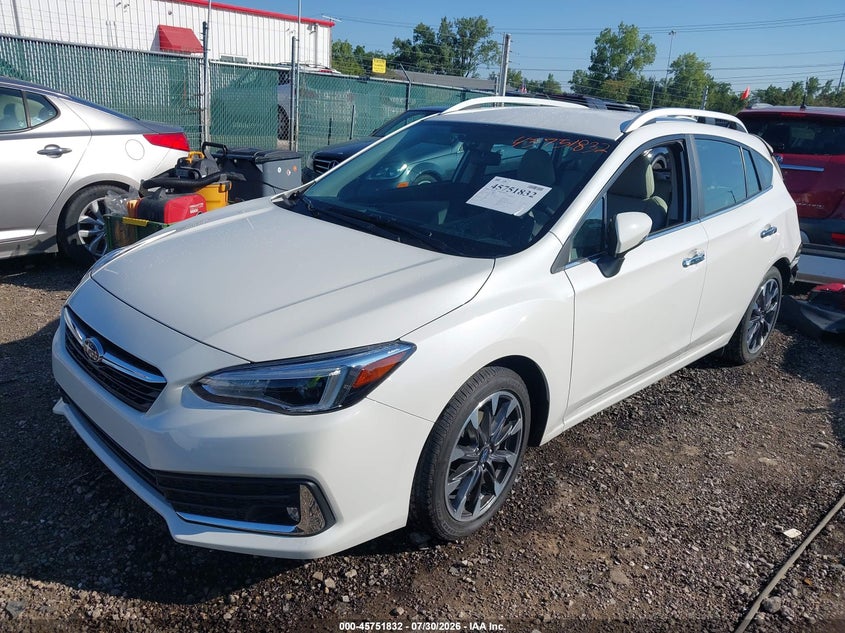 Vin: 4s3gtat62p3715303, lot: 46250554, subaru impreza limited 5-door 20232