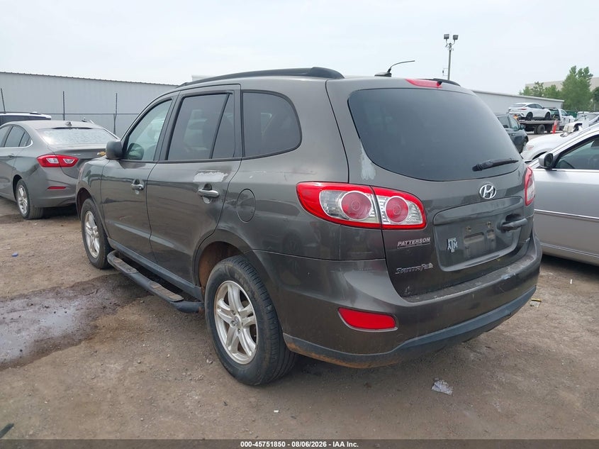 Vin: 5xyzgdab9cg160628, lot: 46250572, hyundai santa fe gls 20123