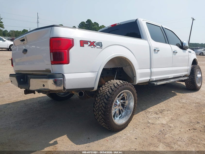 Vin: 1ftfw1e43kke67091, lot: 46250573, ford f-150 lariat 20194