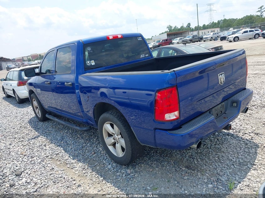 Vin: 3c6rr6kt9gg142626, lot: 46250580, ram 1500 express 20163