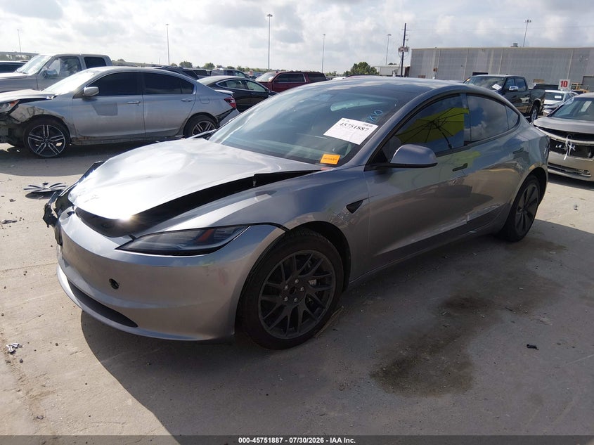 2025 TESLA MODEL 3 SEDAN ELECTRIC