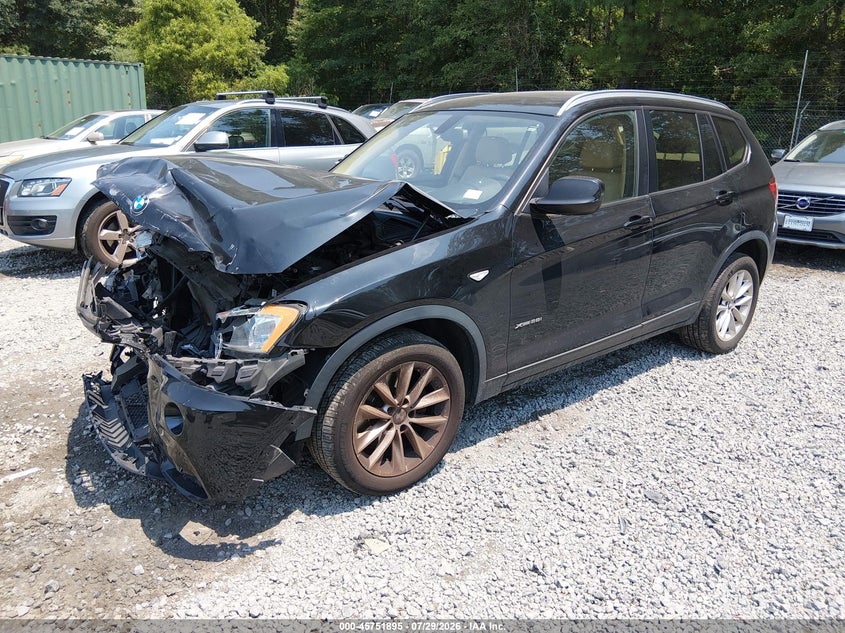Vin: 5uxwx9c54e0d42870, lot: 46250617, bmw x3 xdrive28i 20142