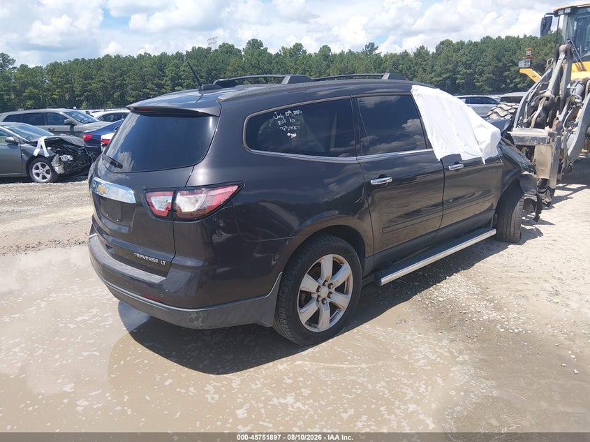 Vin: 1gnkrgkd4gj154651, lot: 46250619, chevrolet traverse 1lt 20164