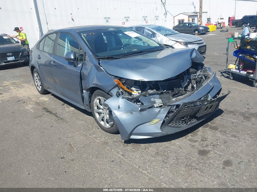 Vin: 5yfepmaexmp246522, lot: 46250621, toyota corolla le 2021 img_1