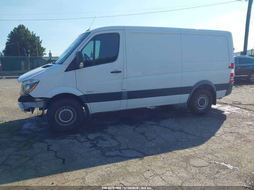 Vin: wd3pe7dc8f5967507, lot: 46250628, mercedes-benz sprinter 2500 normal roof 20152