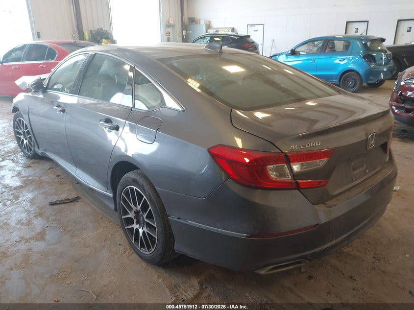 Vin: 1hgcv2f54ja031147, lot: 46250634, honda accord ex-l 2.0t 20183