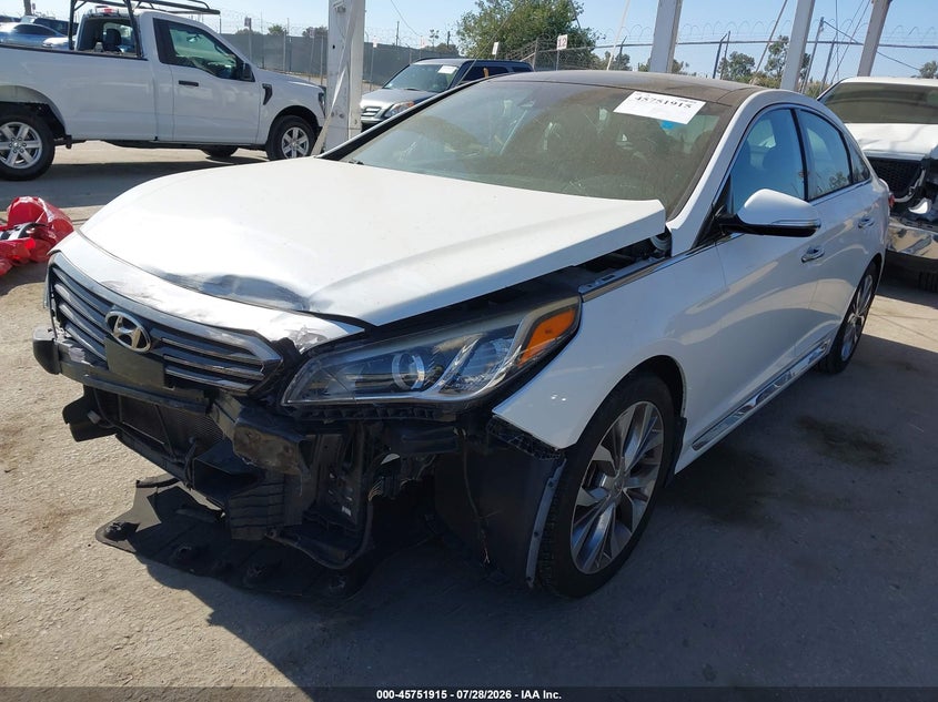 Vin: 5npe34ab6fh175577, lot: 46250637, hyundai sonata limited 2.0t 20152
